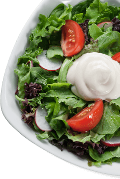 Salad With Dressing