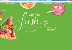 Ingredion Secret To Fresh microsite for Eloqua