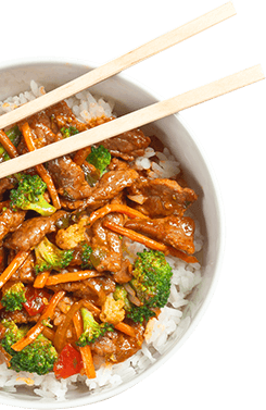 Beef stir fry
