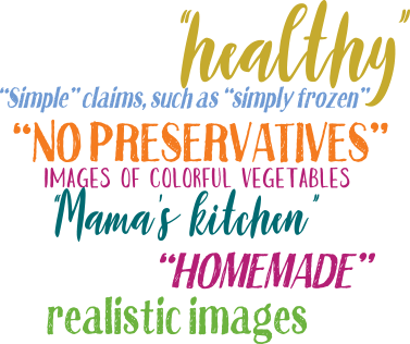 Frozen meal Labels